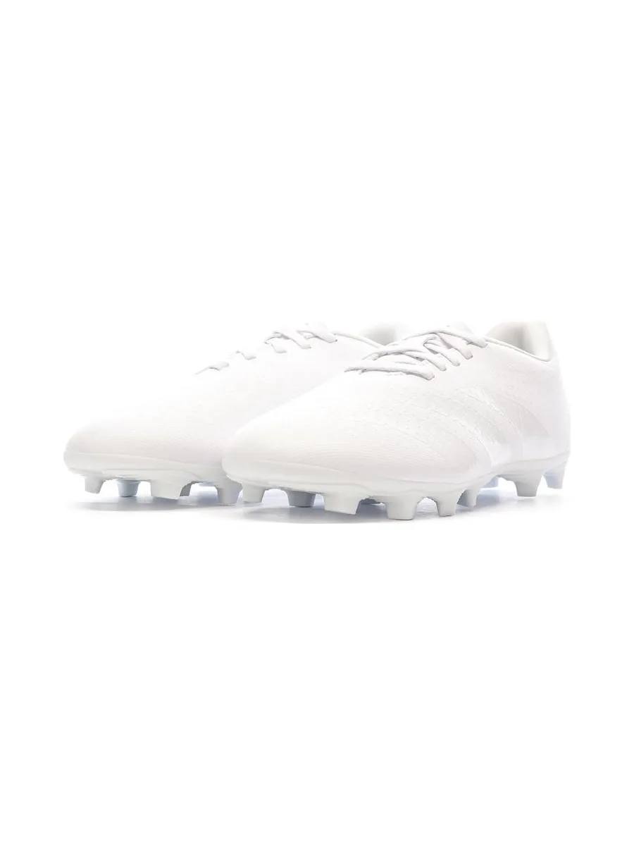 Chaussures de football Blanches Garçon Adidas Predator Accuracy 7