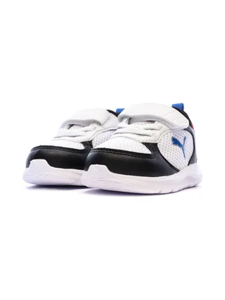 Baskets Blanc/Noir Garçon Puma Fun Racer 2 Ac+ 6
