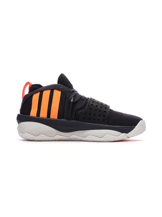 Chaussures de Basketball Noir/Orange Homme Adidas Dame 8 Extply 2