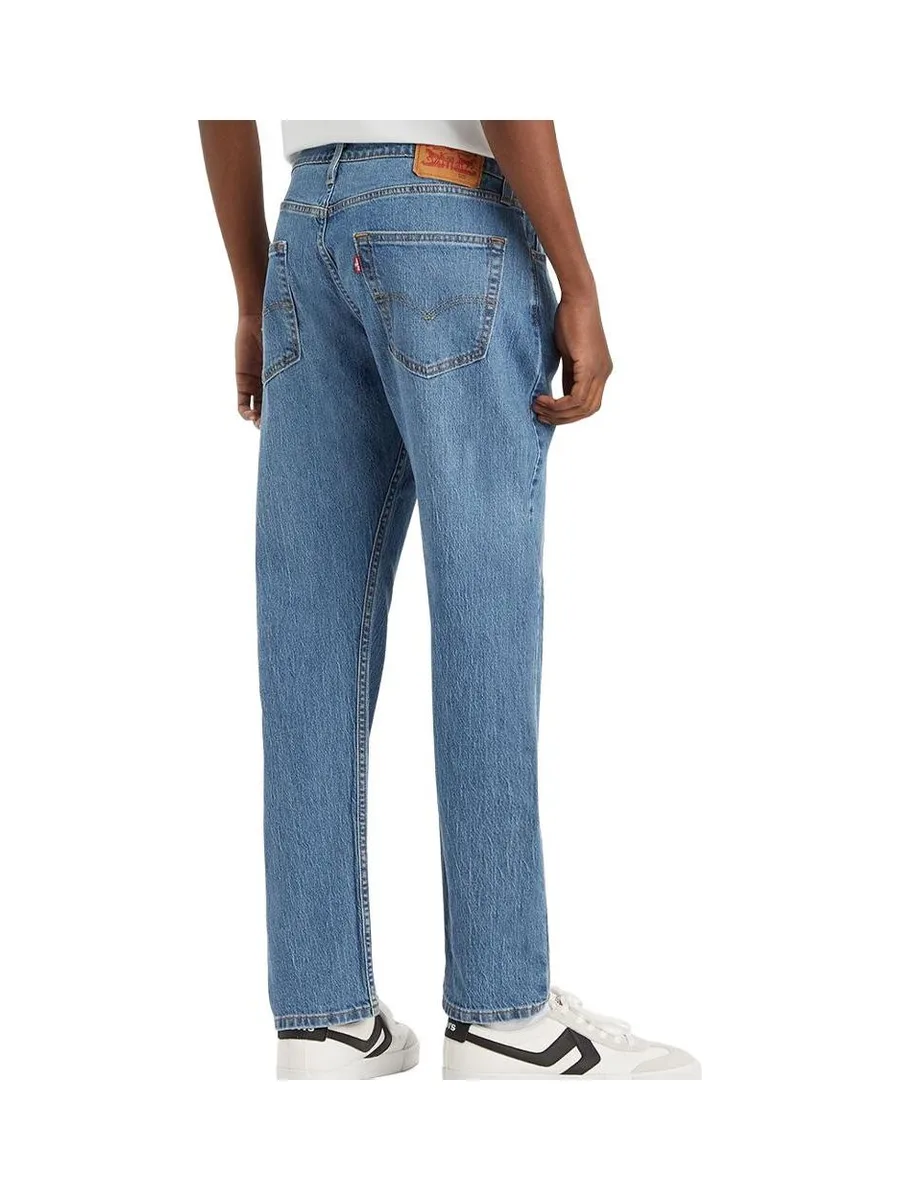 Jean Bleu Clair Homme Levi's 502 Taper Med 3