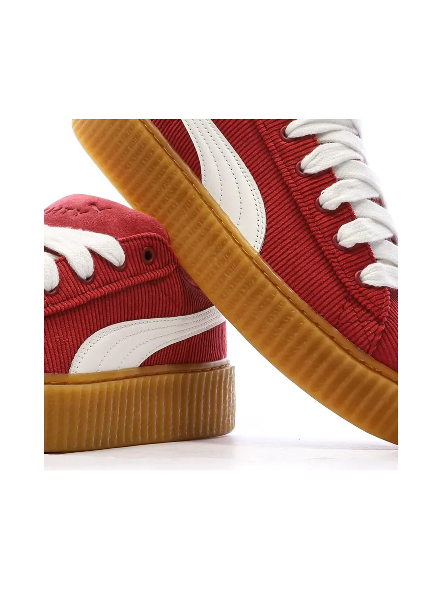 Baskets Rouge Mixte Puma Creeper Phatty Cordu 8