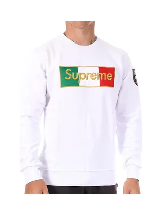 Sweat Blanc Homme Supreme Grip Italy 1