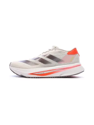Chaussures de running Blanches/Roses Femme Adidas Adizeros 1