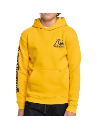 Sweat Jaune Homme Quiksilver Rolling Circle 1