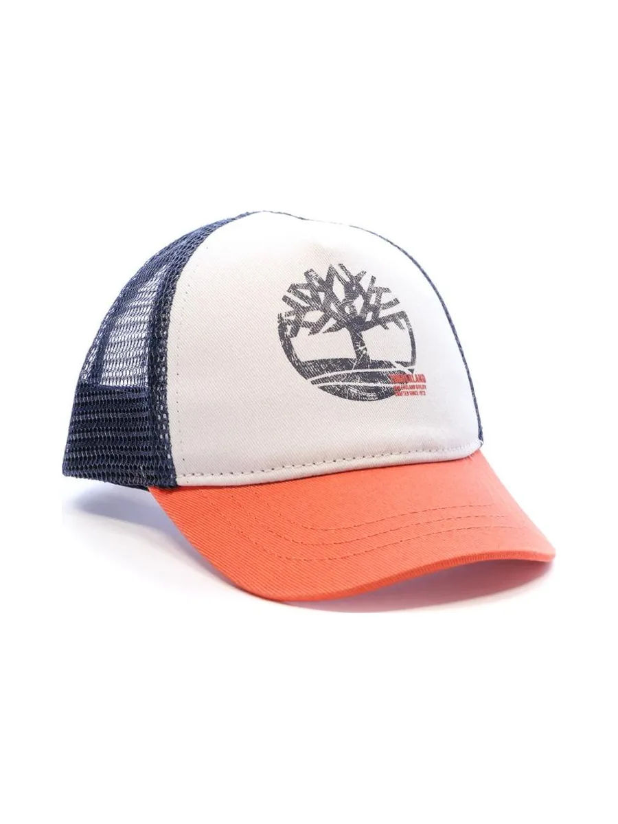 Casquette Blanc/Marine/Rose Homme Timberland T60156 2