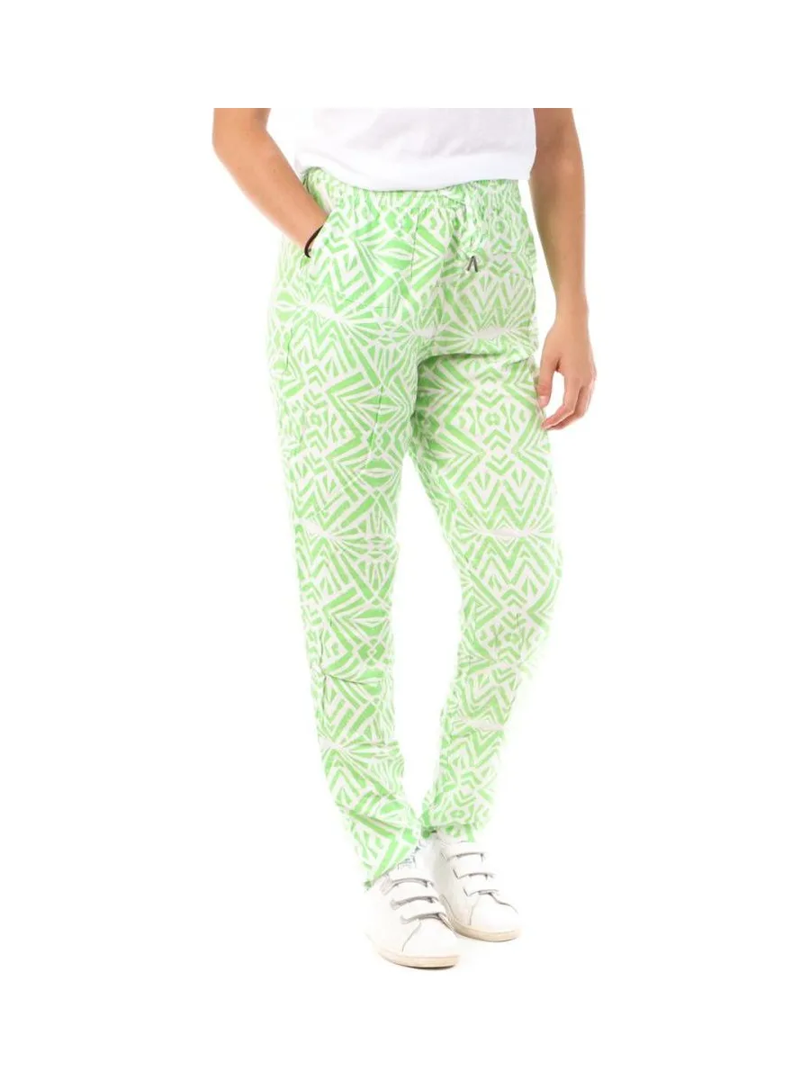 Pantalon Vert à Motifs Femme Only Nova Life 2