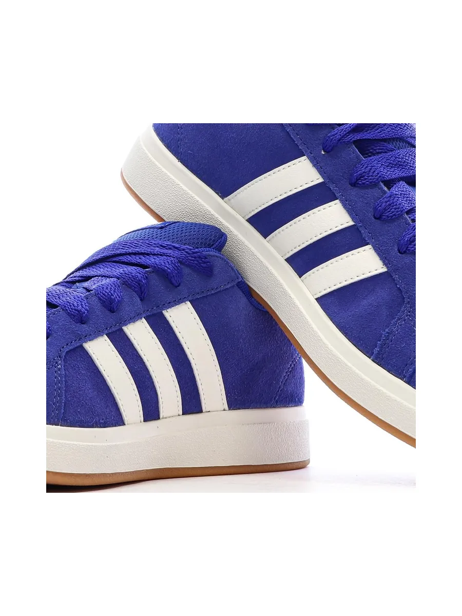 Baskets Bleu Femme Adidas Grand Court 8