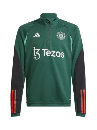 Manchester United Sweat Vert Enfant Adidas Tiro 23 1