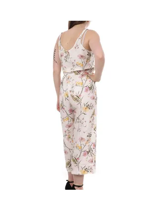 Combinaison Blanc/Fleurs Femme Vero Moda 7/8 2