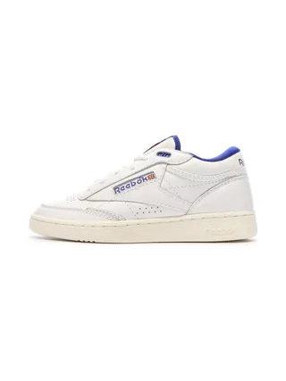 Baskets Blanches/Bleu Homme Reebok Vintage 1