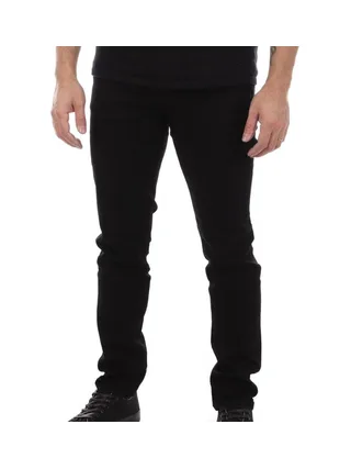 Jeans Regular Noir Homme Schott TRD 1