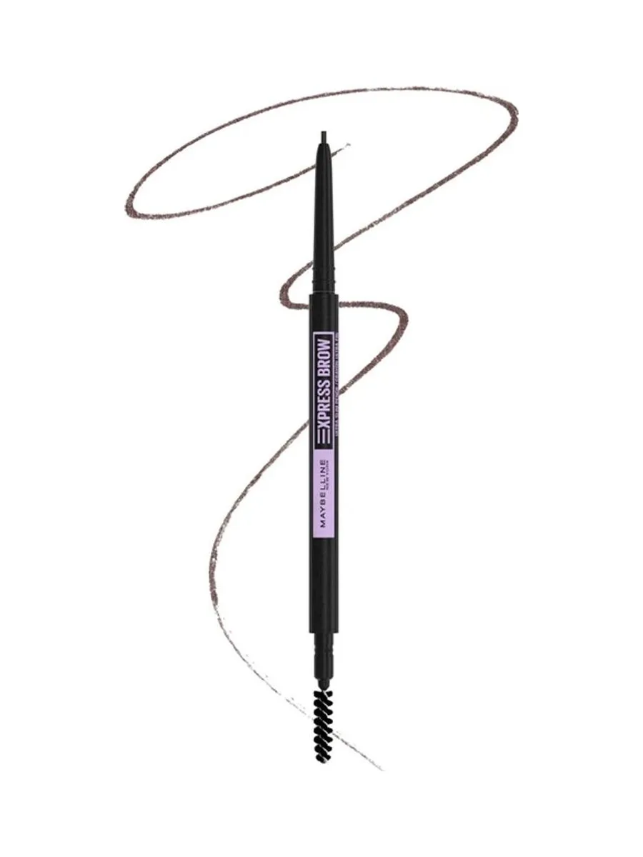 Maybelline Express Brow Crayon à sourcils ultra-fin double embout Deep Brown 2