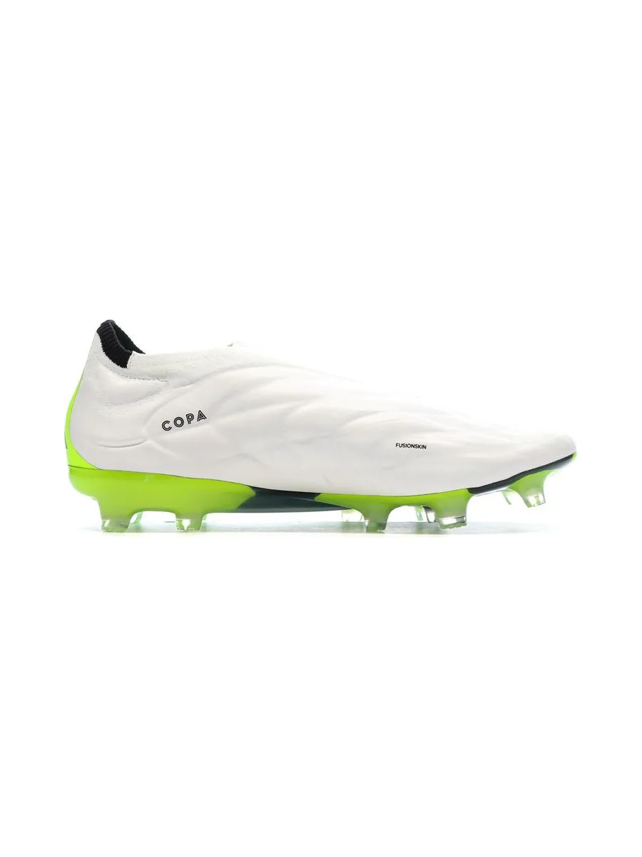Chaussures de Foot Blanches Adidas Copa Pure+ FG 3