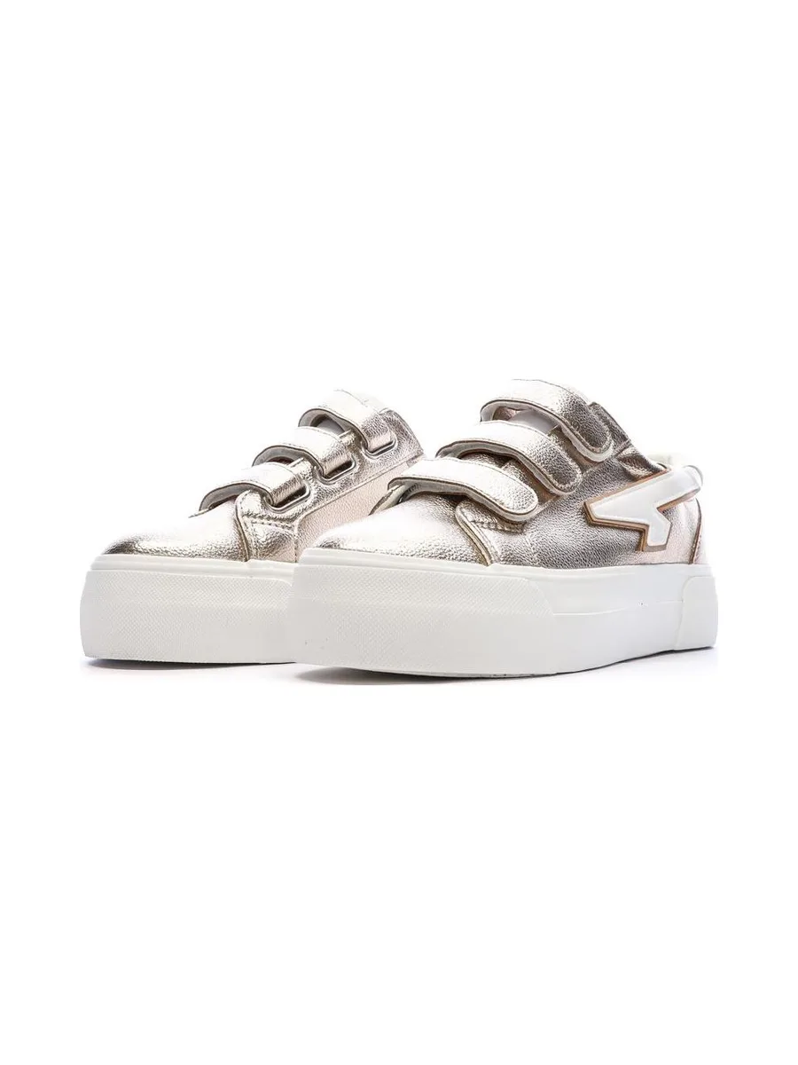 Baskets Doré Plateforme Femme Kaporal Clovia 7