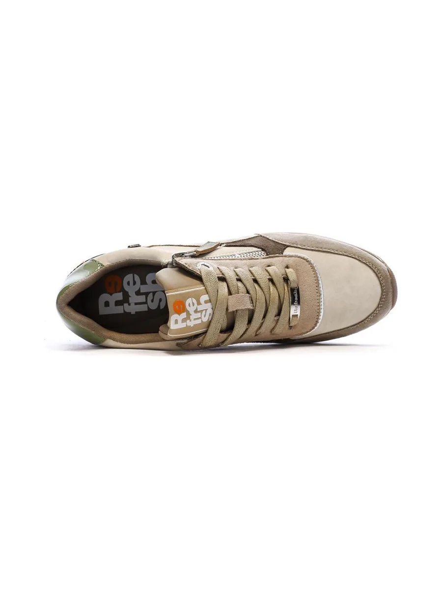 Baskets Beige Femme Refresh 171401 6