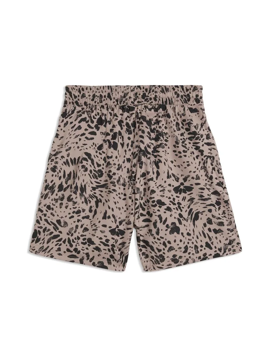 Short Beige/Noir Fille Puma Ess Graphic 3