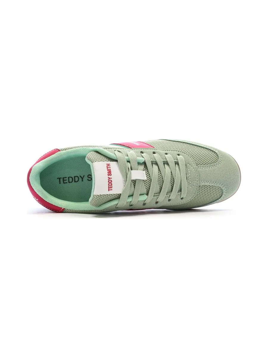 Baskets Verte/Rose Femme Teddy Smith 120549 5