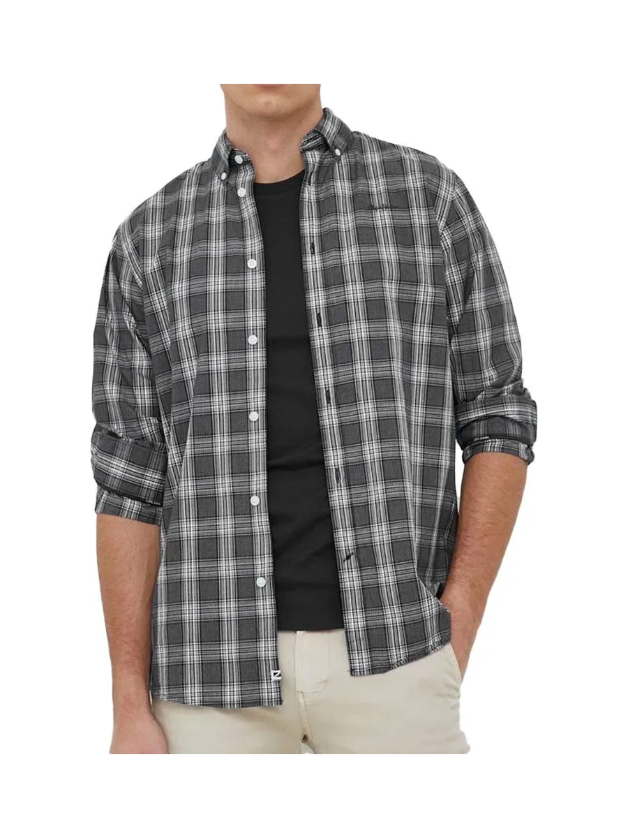 Chemise à Carreaux Marine Homme Pepe jeans Lynwood 2