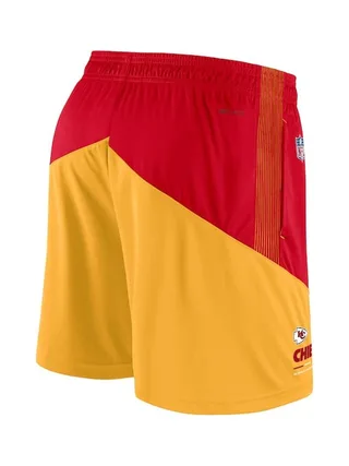 Kansas City Chiefs Short Rouge/Jaune Homme Nike NF01 2