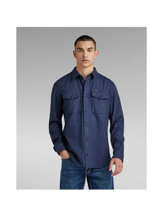 Chemise slim marine G-STAR 4