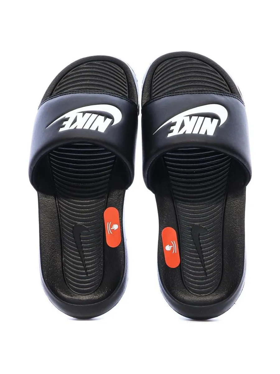 Claquettes Noires Femme Nike Victori 4