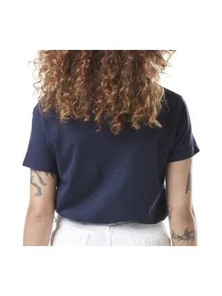 T-shirt Marine Femme Von Dutch Slub 2