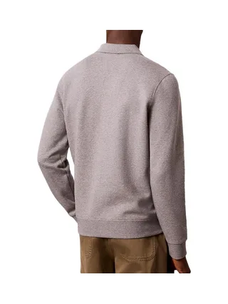 Polo Gris Homme Calvin Klein Jeans Terry 2