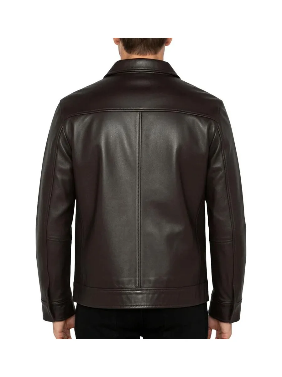 Blouson Marron Homme Schott LCADAMBRO 3