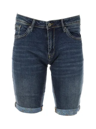 Short Bleu Homme Bermuda RMS26 Stone 1