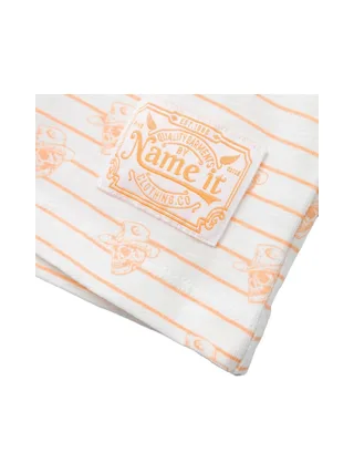 T-shirt Blanc/Orange Garçon Name It Kent 2