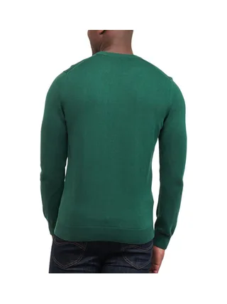 Pull Vert Homme Lacoste Organic Cotton Crew 2