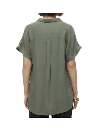 Chemise Verte Femme Vero Moda Bumpy 2