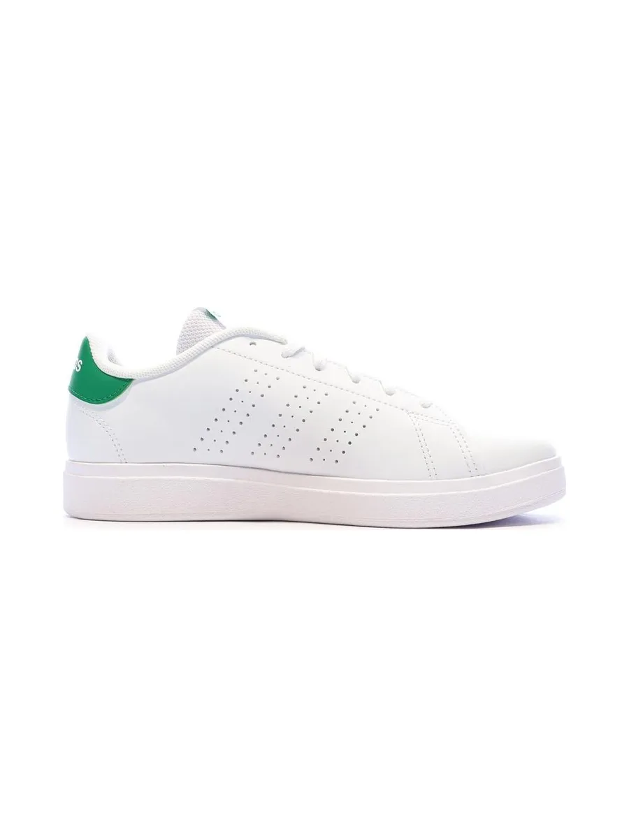 Baskets Blanches Mixte Adidas Advantage Base 2.0 J 8