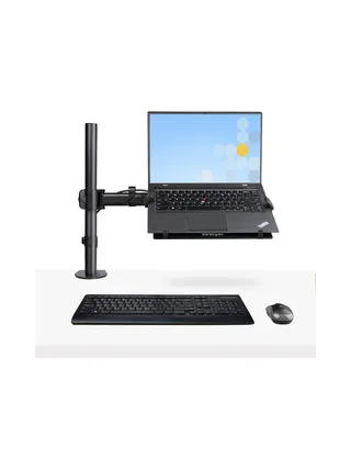 Laptop Desk Mount Monitor+Laptop Arm 6