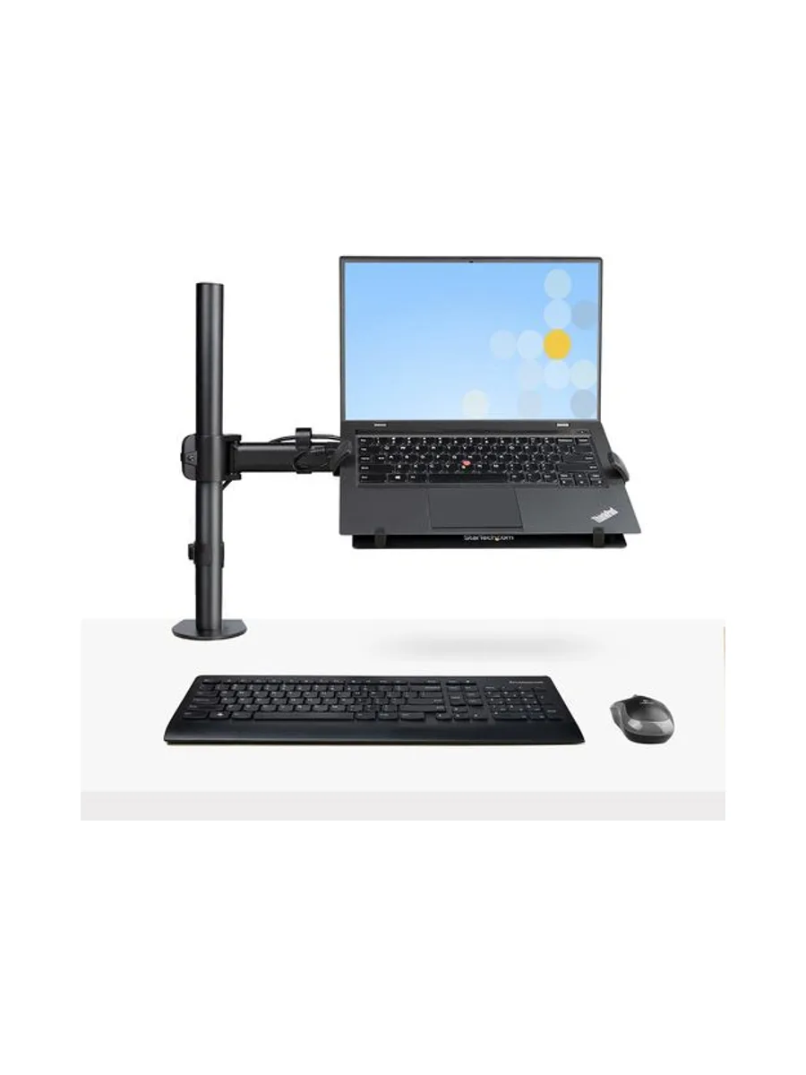 Laptop Desk Mount Monitor+Laptop Arm 6