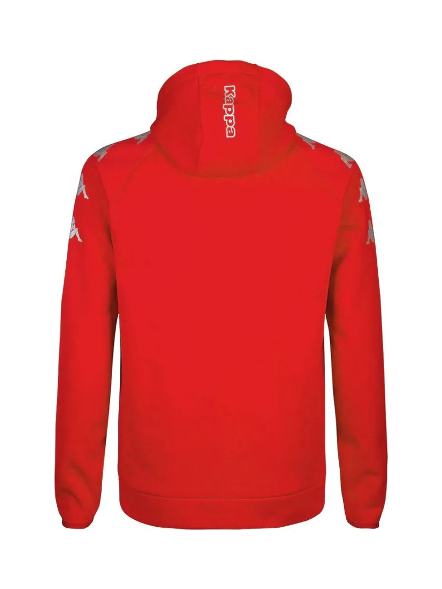 Sweat à Capuche Rouge Homme Kappa Diano 3