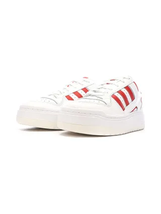 Baskets Blanches/Rouges Femme Adidas Forum Xlg 6