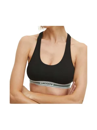 Brassière Noire Femme Lacoste World 1