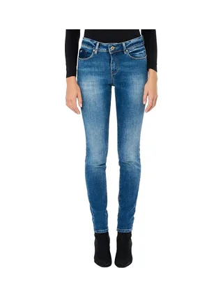 Jean Slim Bleu Délavé Femme Kaporal FLORRE 1