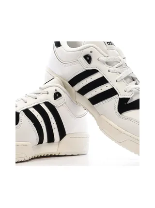 Baskets Blanches/Noires Femme Adidas Rivalry 86 7