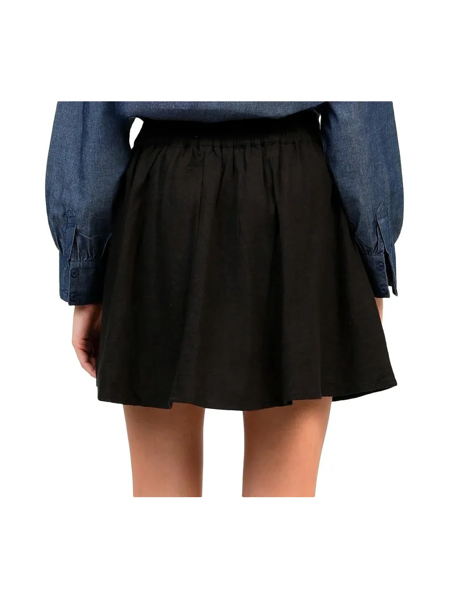 Jupe Noir Femme An'ge Rosalia 3