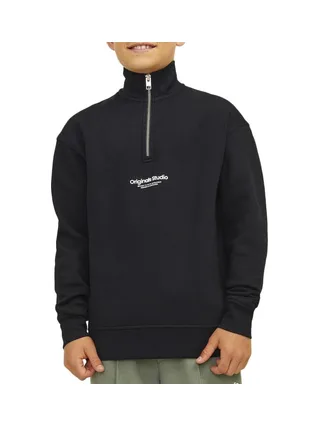 Sweat Noir Garçon Jack & Jones Vesterbro 12242475 1