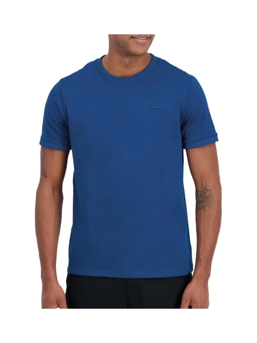 T-Shirt Bleu Homme Le Coq Sportif Perf 2