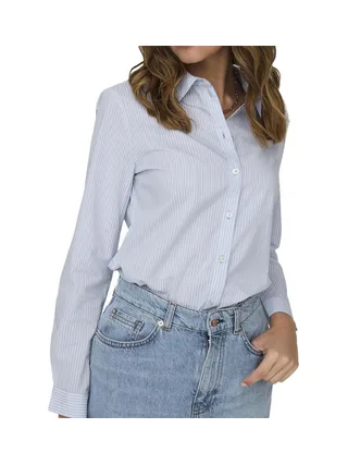 Chemise Bleu/Blanche Femme JDY Mio 1