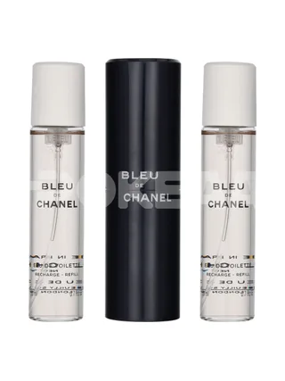 Chanel Bleu De Chanel Pour Homme Giftset 60ml - Edt Spray 20ml/2x Edt Spray Refill 20ml - Travel Sprays 2