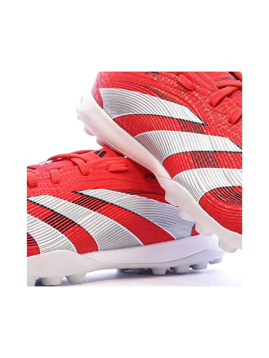 Chaussures de Foot Rouges Homme Adidas Predator Pro TF 8