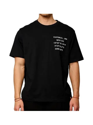 T-shirt Noir Homme Kaporal Bark 1