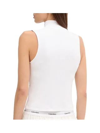 Top Blanc Femme Calvin Klein Jeans A- Woven 2