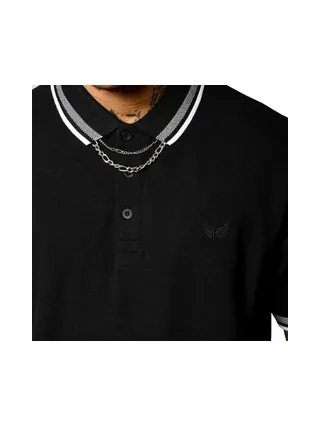 Polo Noir Homme Kaporal JAROD 3