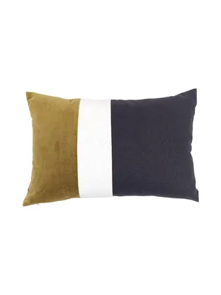 Coussin Ocre/Blanc/Marine Today 40/60 1